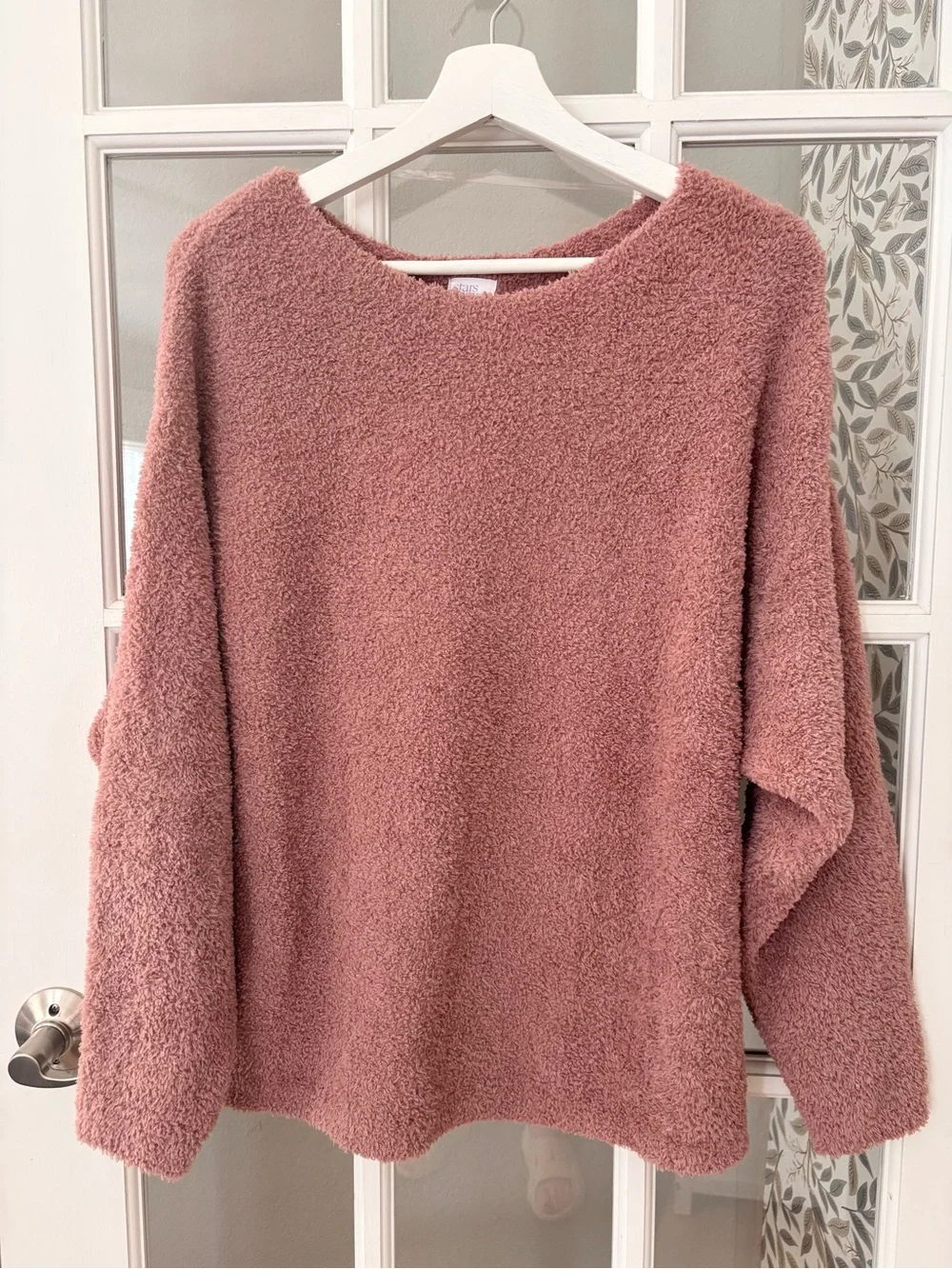 STARS ABOVE Teddy Lounge Sweater Sz M